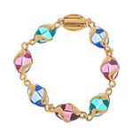 Pulseira-Swarovski-Vintage-Colorida-