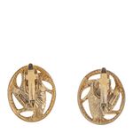 Brinco-Vintage-Oval-Dourado-e-Esfera-Perolada