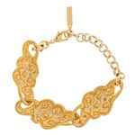 Pulseira-Cris-Barros-Dourada-e-Pedras-Coloridas