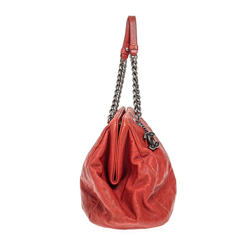 Bolsa-Chanel-Just-Mademoiselle-Caviar-Vermelha-