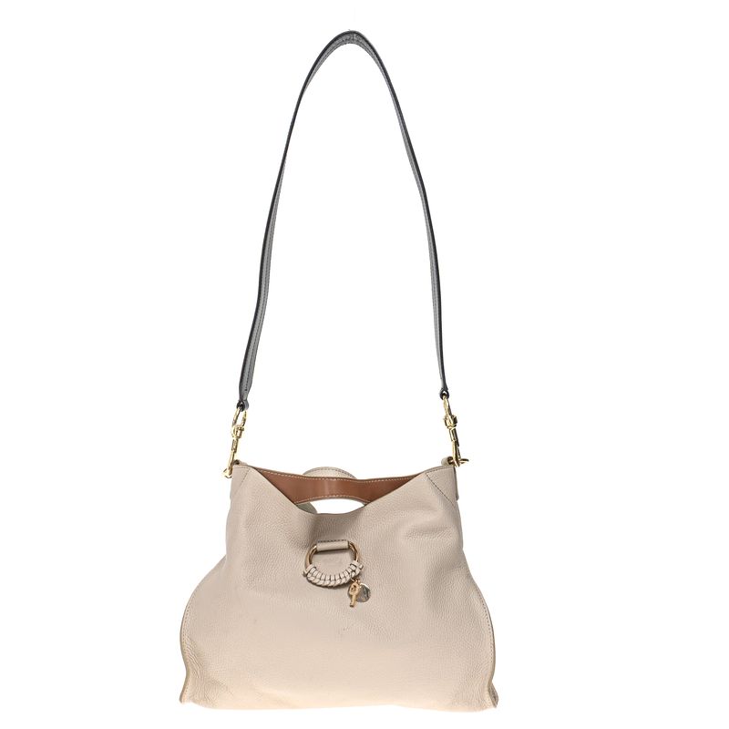 Bolsa-See-by-Chloe-Couro-Bege