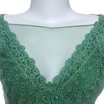 Vestido-Barbara-Bela-Guipure-Verde