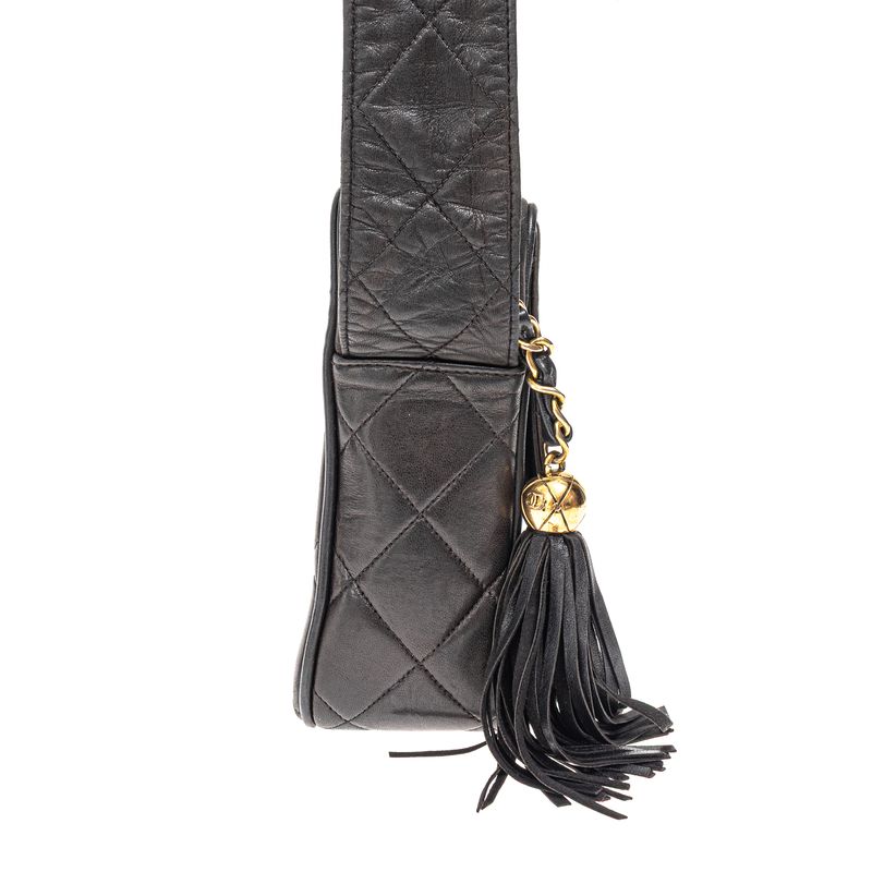 Bolsa-Chanel-Vintage-CC-Matelasse-Marrom