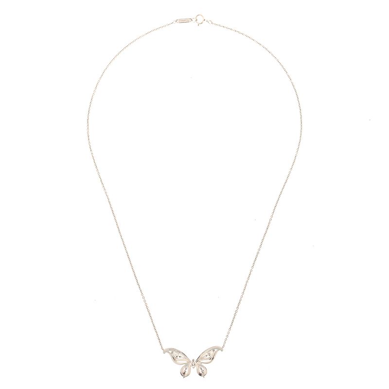 Colar-Tiffany---Co-Borboleta-Ouro-Branco-e-Diamantes-