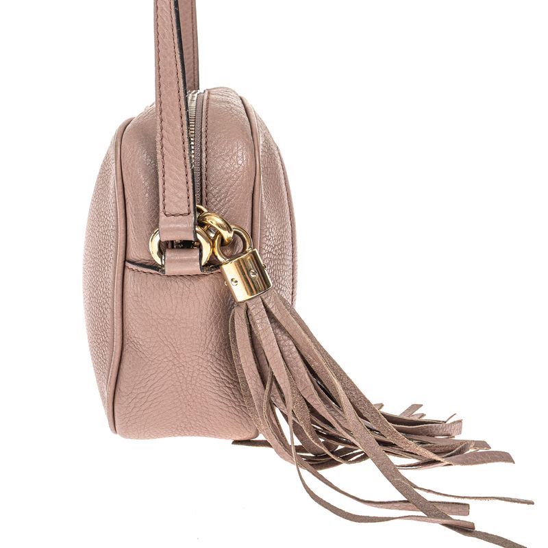 Bolsa-Gucci-Soho-Disco-Couro-Bege-