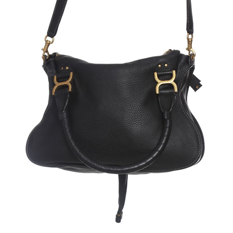 Bolsa-Chloe-Marcie-Satchel-Preta-