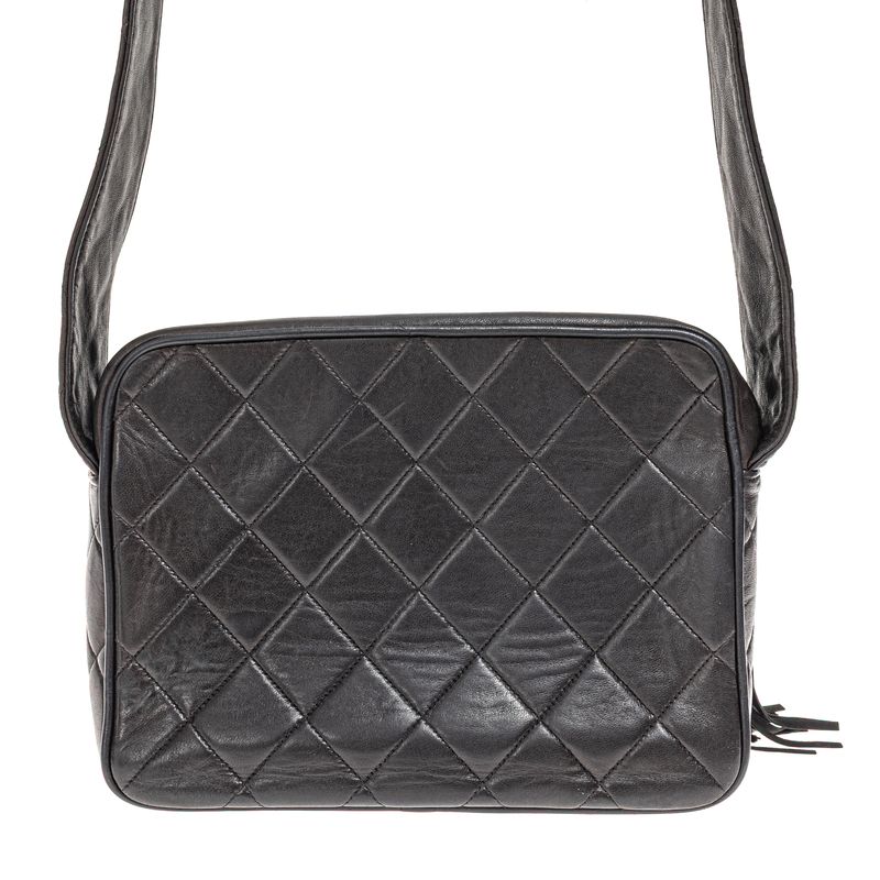 Bolsa-Chanel-Vintage-CC-Matelasse-Marrom