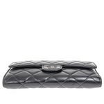 Carteira-Chanel-Lambskin-Matelasse-Preta-