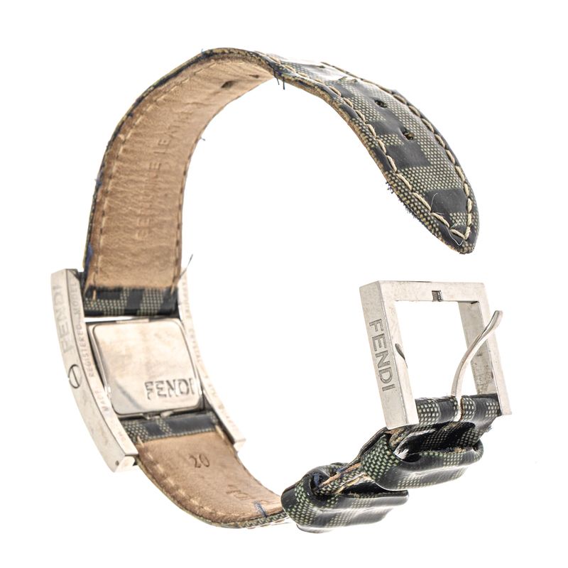 Relogio-Fendi-Prateado-e-Canvas