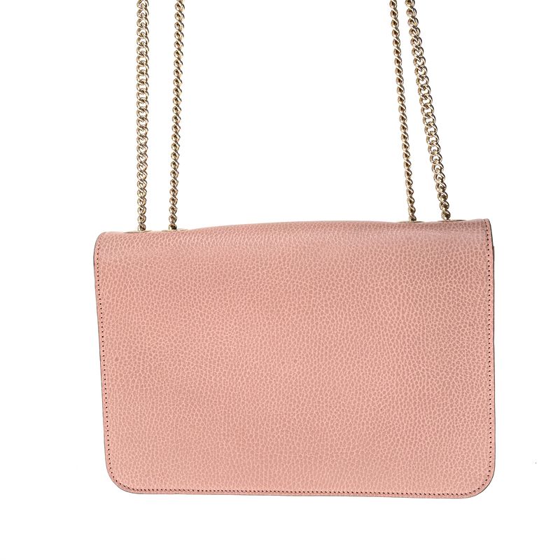 Bolsa-Gucci-Interlocking-Couro-Rosa-