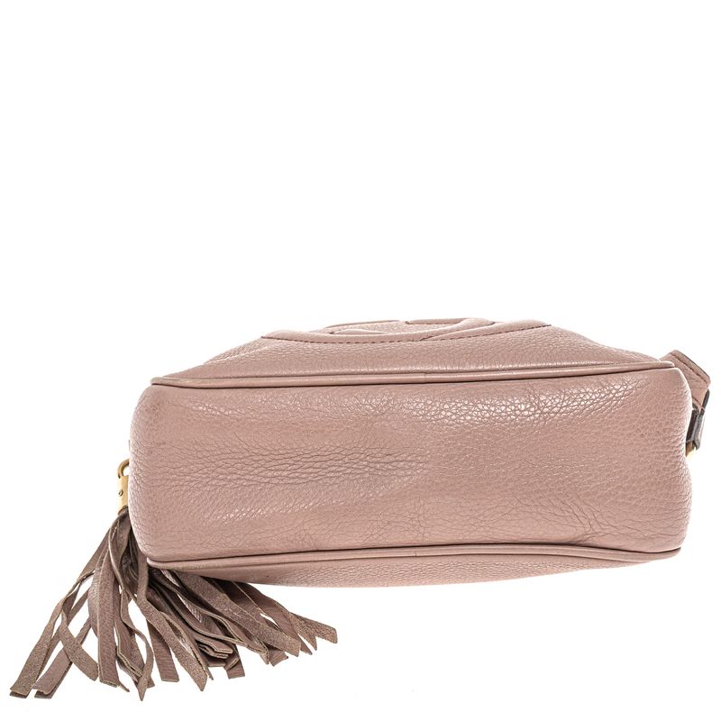 Bolsa-Gucci-Soho-Disco-Couro-Bege-