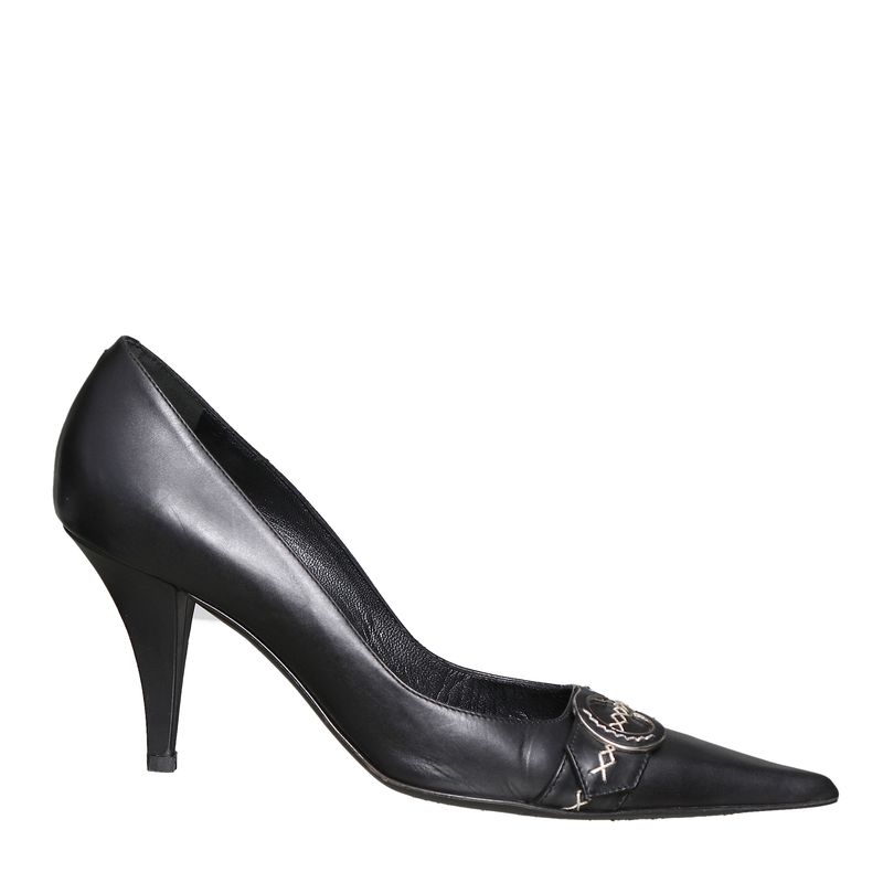 Sapato-Christian-Dior-Couro-Preto-