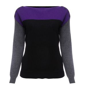 Suéter Ralph Lauren Cashemere Tricolor