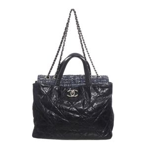 Bolsa Chanel Portobello Tweed Azul