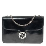 Bolsa-Gucci-Interlocking-Preta-