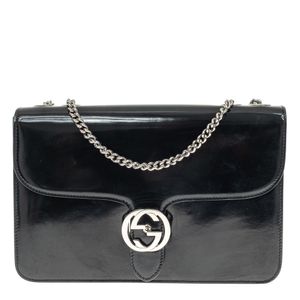 Bolsa Gucci Interlocking Preta