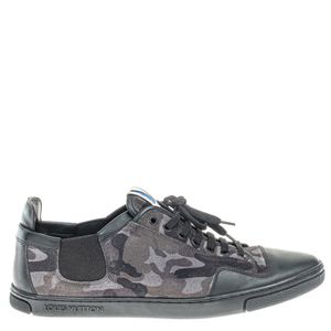 Tênis Louis Vuitton Tecido Estampa Militar