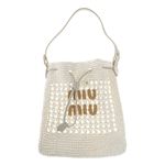 Bolsa-Miu-Miu-Croche-de-Rafia-Mini-Branca