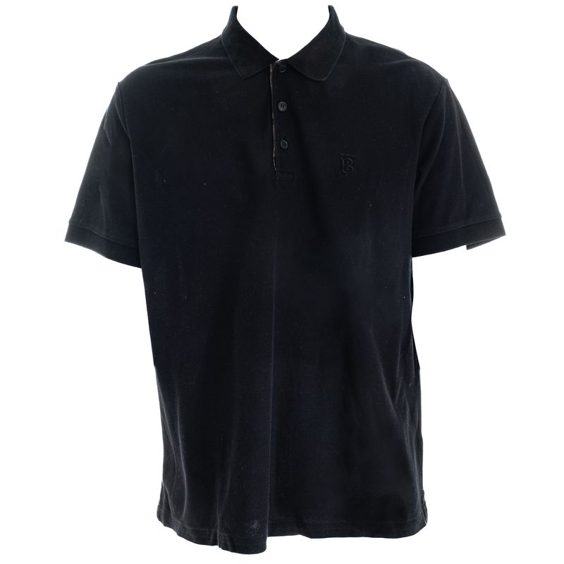 Blusa-Polo-Burberry-Monogramada-Preta