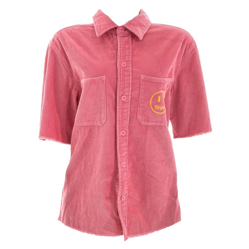 Camisa-Drewhouse-Veludo-Rosa-