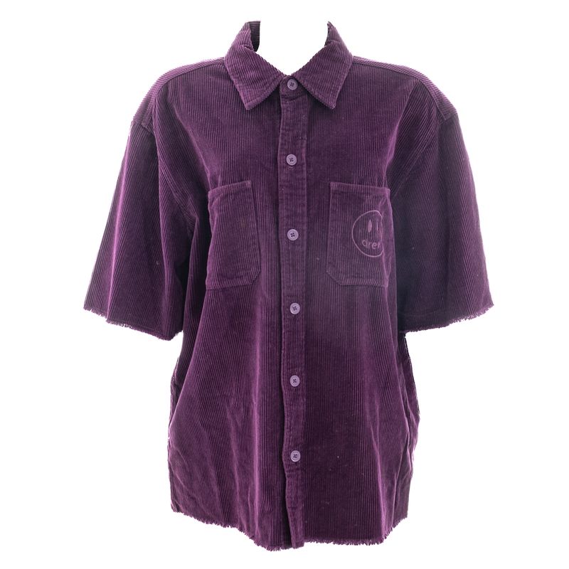 Camisa-Drewhouse-Veludo-Roxa-