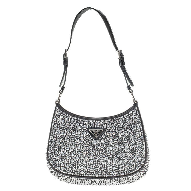 Bolsa-Prada-Cleo-em-Cetim-com-Cristais