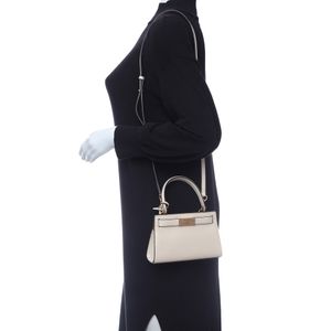 Bolsa Tory Burch Petite Lee Radziwill Coro Bege