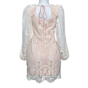 Vestido PatBo Renda Rosa Claro