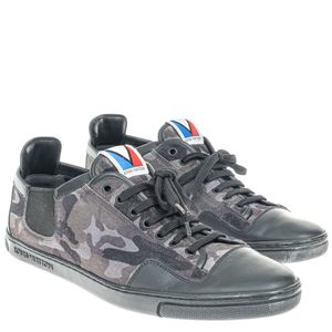 Tênis Louis Vuitton Tecido Estampa Militar