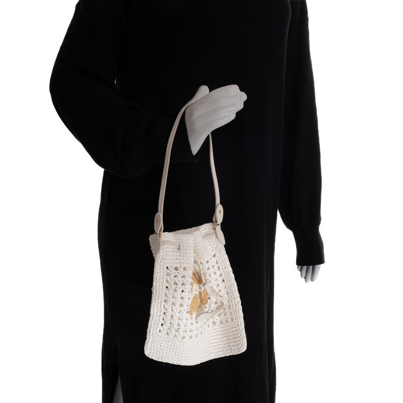 Bolsa-Miu-Miu-Croche-de-Rafia-Mini-Branca