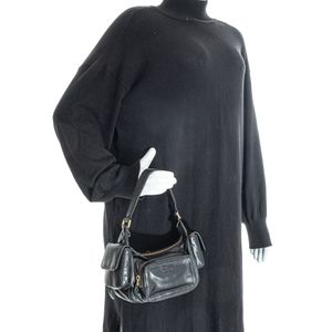 Bolsa Miu Miu Compartimentos Bolsos Preta