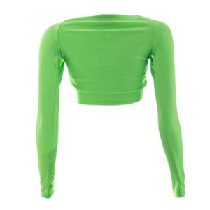 Top Coperni Recortes Verde