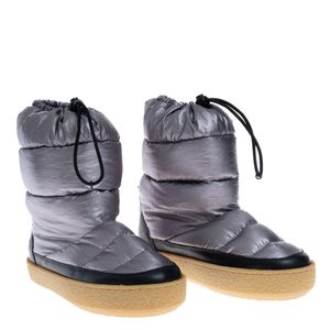 Bota Isabel Marant Puffer Prateada