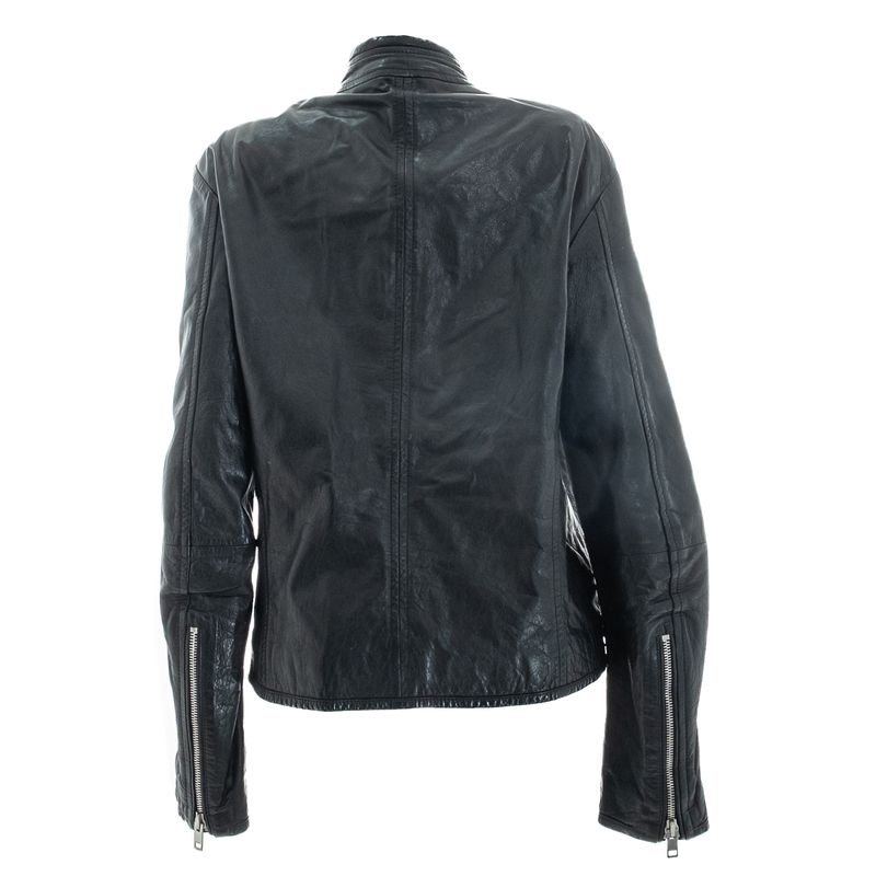 Jaqueta-Diesel-Oversized-Couro-Preta
