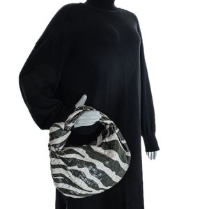 Bolsa Bottega Veneta Jodie Intrecciato Animal Print
