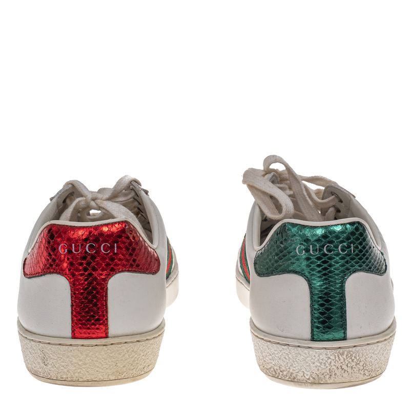 Tenis-Gucci-Couro-Branco-e-Faixa-Web
