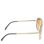 Oculos-Chanel-Metal-Dourado-e-Lente-Marrom