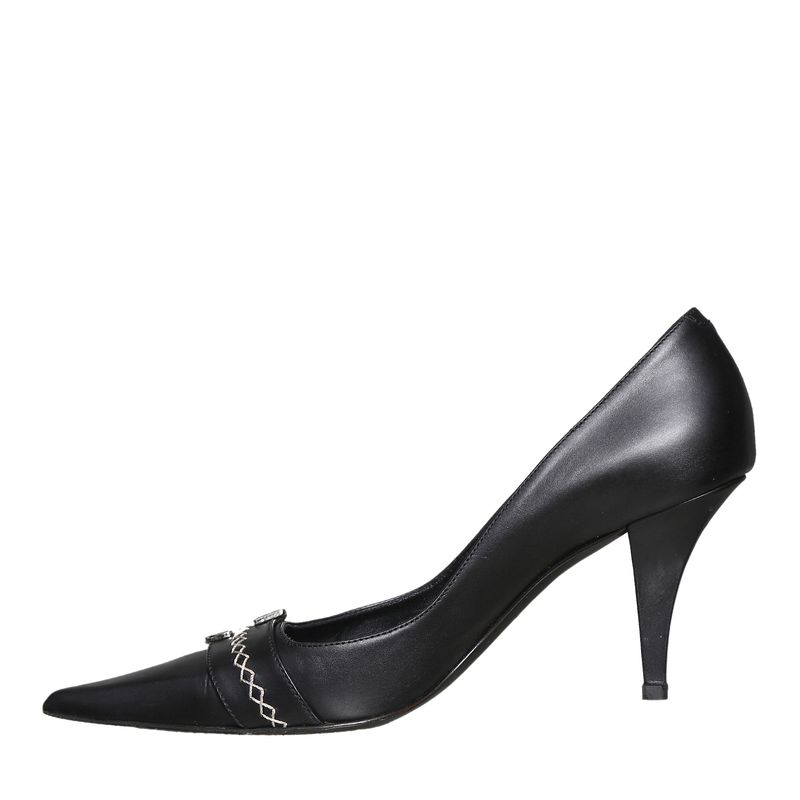 Sapato-Christian-Dior-Couro-Preto-
