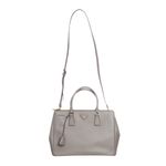 Bolsa-Prada-Galleria-Couro-Saffiano-Grande-Cinza