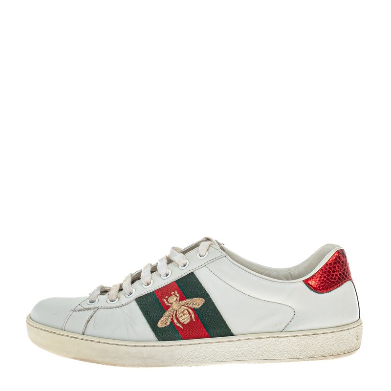 Tenis-Gucci-Couro-Branco-e-Faixa-Web