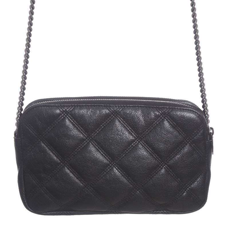 Bolsa-Saint-Laurent-Quilted-Becky-Mini-Camera-Preta