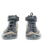 Tenis-Gucci-Couro-Estampado-e-Preto-
