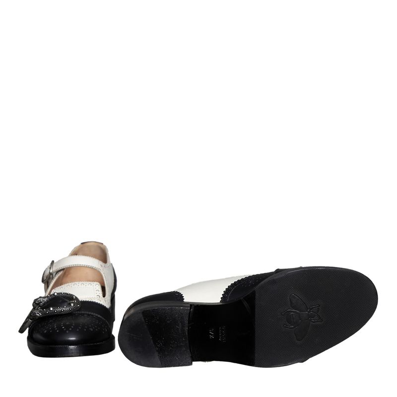 Sapato-Gucci-Oxford-Recortes-Couro-Preto