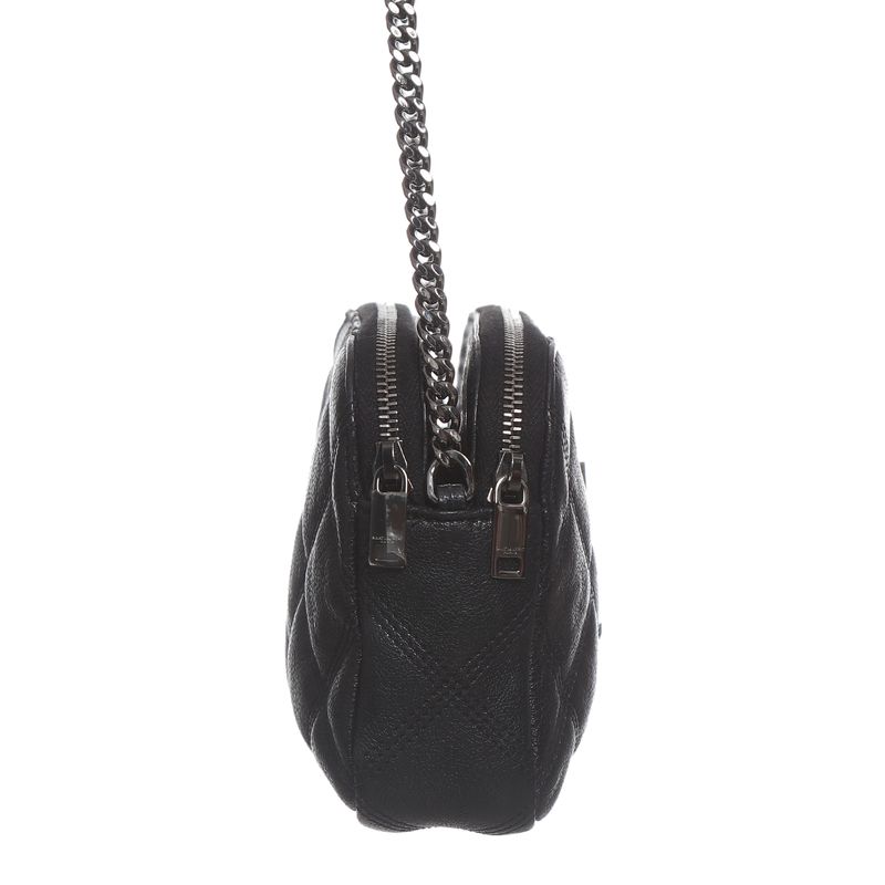 Bolsa-Saint-Laurent-Quilted-Becky-Mini-Camera-Preta