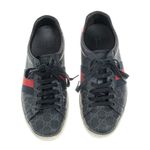 Tenis-Gucci-Ace-GG-Supreme-Azul-Marinho-