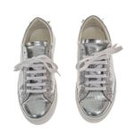 Tenis-Givenchy-Couro-Prateado-