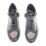 Tenis-Gucci-Couro-Estampado-e-Preto-