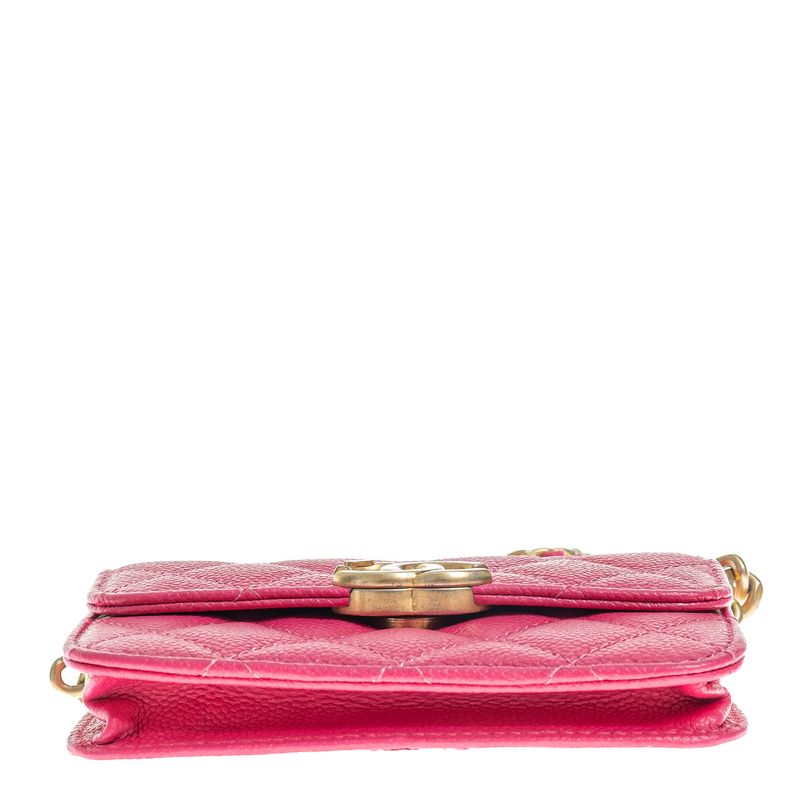 Bolsa-Chanel-Micro-Matelasse-Rosa
