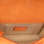Bolsa-Jacquemus-Le-Rond-Shearling-Laranja