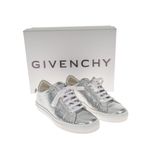 Tenis-Givenchy-Couro-Prateado-